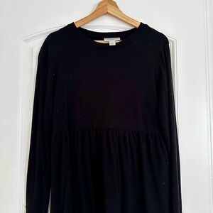 Motherhood Maternity Black Long Sleeve Top